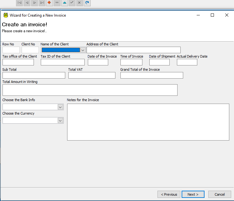With invoices tab, the users that you created may manage invoices and add new invoices by using Add New Invoice wizard; they may add the relevant order to invoice while creating one...