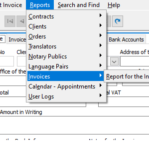 Our Ultimate (Multiuser) Edition enables the users that you create to see invoice reports...